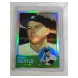 1996 FINEST Mickey Mantle REFRACTOR Commemorative