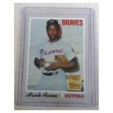 1999 Topps Hank Aaron 1970 Topps-Atlanta Milwaukee