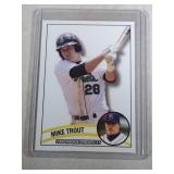 RARE 2009 Hot Shot Mike Trout ROOKIE PROSPECTS