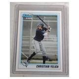 2010 Bowman Christian Yelich ROOKIE CARDMilwaukee