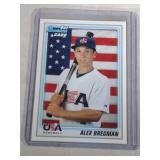 2010 Bowman Alex Bregman ROOKIE CARD  Houston