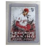 2018 Topps Shohei Ohtani Legends in the Making