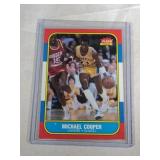1986-87 Fleer Michael Cooper #17 - Los Angeles
