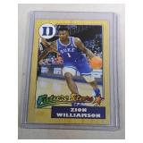2015 Rookies Future Stars Zion Williamson ROOKIE