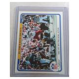 RARE 1982 Fleer Joe Montana ROOKIE CARD Pro Bowl -