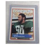 AUTOGRAPHED 1983 Ezra Johnson Topps - Green Bay