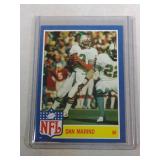 RARE 1984 Topps Dan Marino GLOSSY ROOKIE CARD -