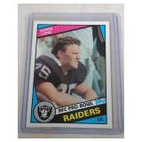 1984 Topps Howie Long ROOKIE CARD Oakland Raiders