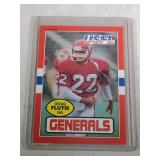 1985 USFL Doug Flutie ROOKIE CARDGenerals Calgary
