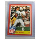 1985 Topps Dan Marino Glossy  Miami Dolphins Pitt