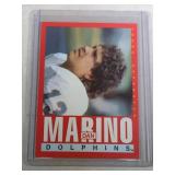 1985 Topps Dan Marino Box Bottom  Miami Dolphins