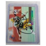 AUTOGRAPHED 1985 Corey Harris Stadium Club  Green