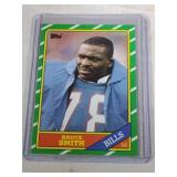 1986 Topps Bruce Smith ROOKIE CARD  Buffalo Bills