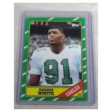 1986 Topps Reggie White ROOKIE CARD  Green Bay