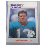 1988 Kenner Dan Marino SLU Card - Miami Dolphins