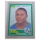 1989 Score Barry Sanders ROOKIE CARD-Detroit Lions