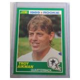1989 Score Troy Aikman ROOKIE CARD Dallas Cowboys