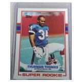 1989 Topps Thurman Thomas ROOKIE CARD  Buffalo