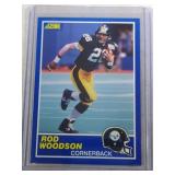 1989 Score Rod Woodson ROOKIE CARD  Pittsburgh