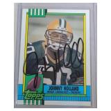 AUTOGRAPHED 1990 Johnny Holland Topps  Green Bay