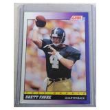 1991 Score Brett Favre ROOKIE CARD  Green Bay