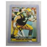 AUTOGRAPHED 1991 Tony Mandarich Pro Set Green Bay