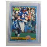 RARE 1993 Classic Gilbert Brown ROOKIE CARD Green