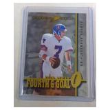 1997 Pinnacle John Elway Fourth & Goal INSERT 