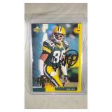 AUTOGRAPHED 1998 Derrick Mayes Upper Deck - Green