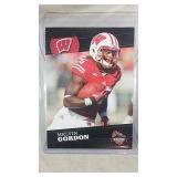 RARE 2014 Melvin Gordon Badgers Police ROOKIE CARD
