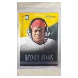 2014 Prestige Davante Adams ROOKIE CARD -Green Bay