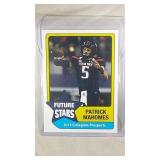 RARE 2015 Patrick Mahomes Future Stars ROOKIE CARD
