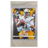 RARE 2017 Hot Shot Prospects Josh Allen ROOKIE