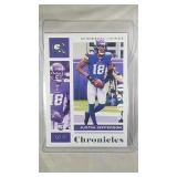 2020 Chronicles Justin Jefferson ROOKIE CARD #62 -