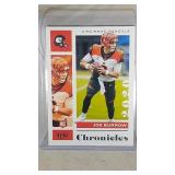 2020 Luminance Joe Burrow ROOKIE CARD #201 