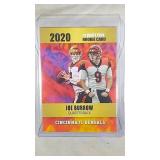 GOLD 2020 Joe Burrow ROOKIE CARD Phenoms ( Only