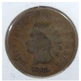 1865 Indian Head Penny Coin