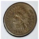 1884, 1885 Indian Head Penny Coins