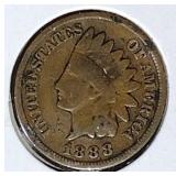 1888, 1889 Indian Head Penny Coins