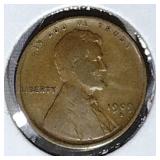 1909 S Lincoln Wheat Penny Coin