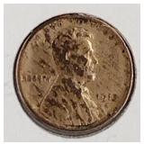 1913 S Lincoln Wheat Penny Coin