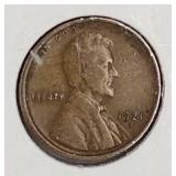 1921S Lincoln Wheat Penny Coin