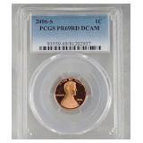 2006 S PCGS PR69RD Lincoln Memorial Penny Coin