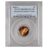 2009 S PCGS PR66RD Lincoln Centennial Penny Coin