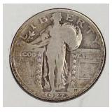 1927 Standing Liberty Quarter Dollar Coin
