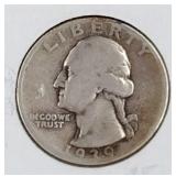 1939 D Washington Quarter Dollar Coin