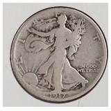 1917 S Liberty Walking Half Dollar Coin