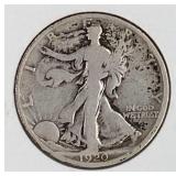 1920 D Liberty Walking Half Dollar Coin