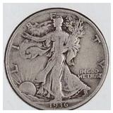 1936 S Liberty Walking Half Dollar Coin