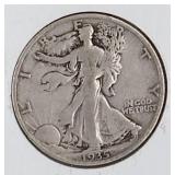 1935 S Liberty Walking Half Dollar Coin